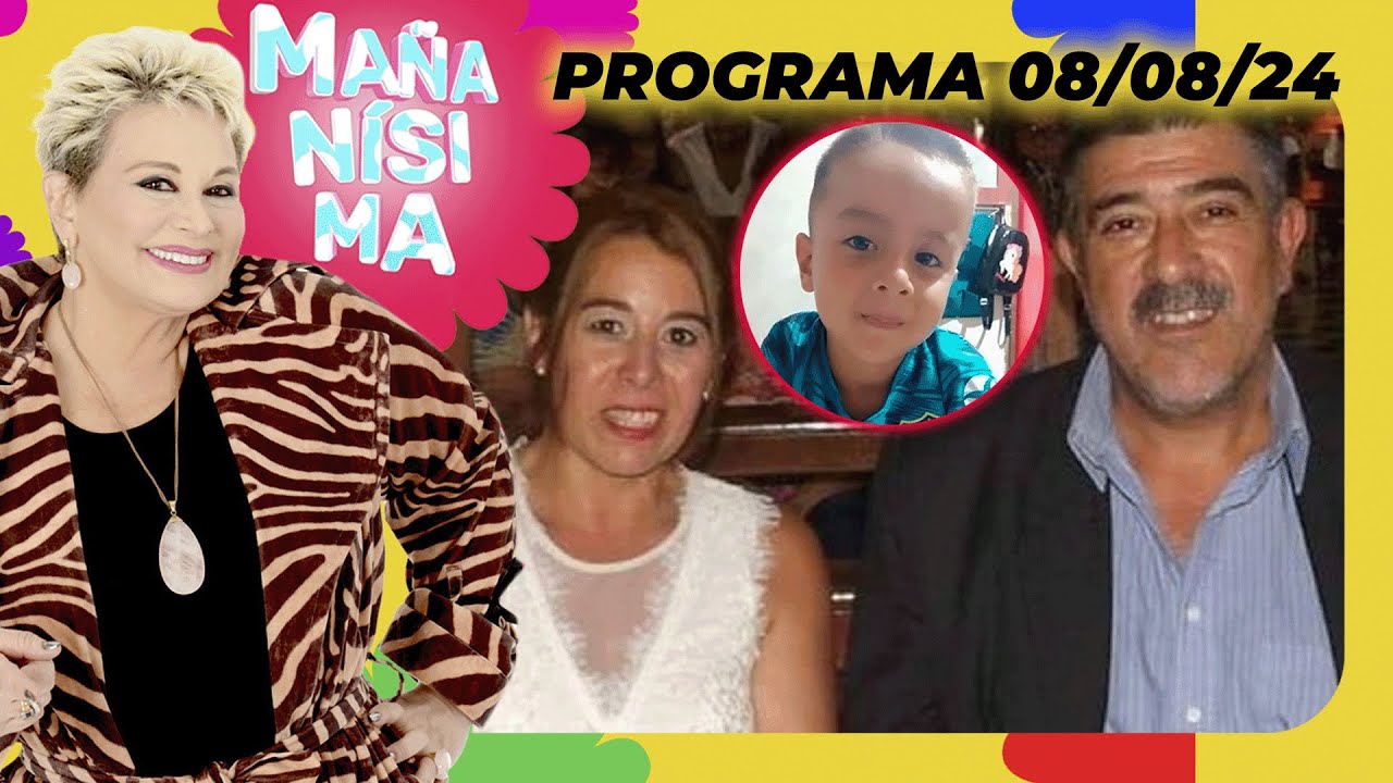 MAÑANÍSIMA - PROGRAMA 08/08/24 -NUEVAS PRUEBAS DE PÉREZ Y CAILLAVA QUE LOS COMPLICAN EN EL CASO LOAN