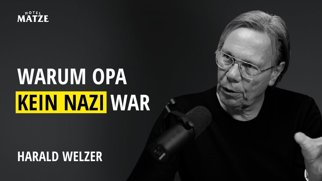 Harald Welzer über die Erinnerungskultur im Nationalsozialismus