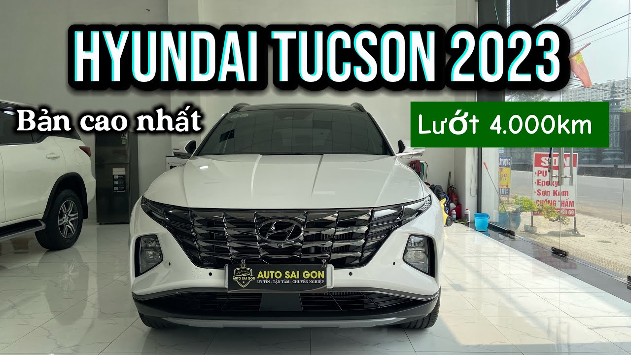 Hyundai Tucson 2023 1.6Turbo bản cao nhất lướt 4.000km