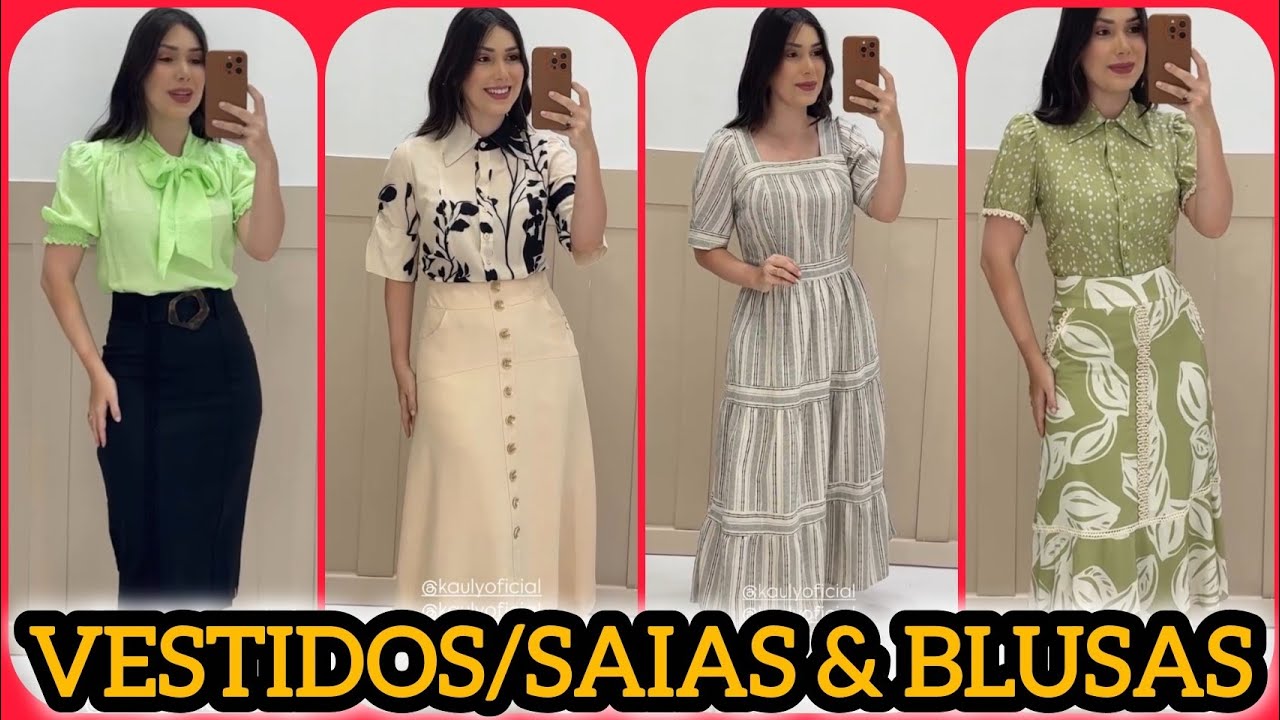 VESTIDOS/SAIAS & BLUSAS 🇧🇷 PROVADOR FASHION COM RAVANE NAYARA 🌹✨#vestidos #atacado #modas 