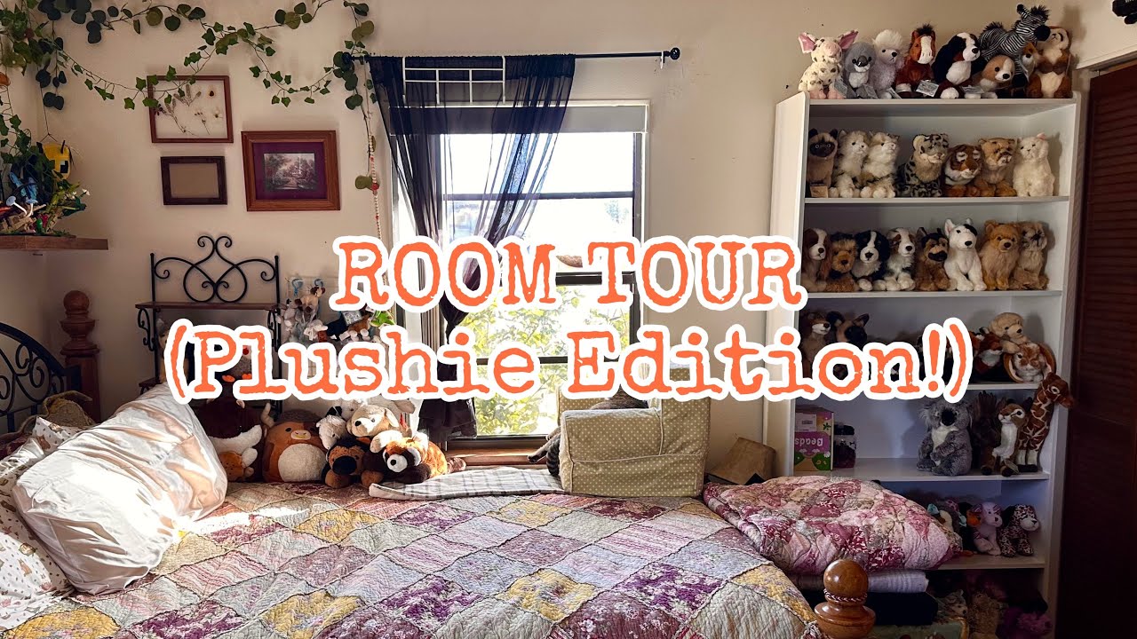 Room Tour! Plushies & Pets 🧸🦎🐈