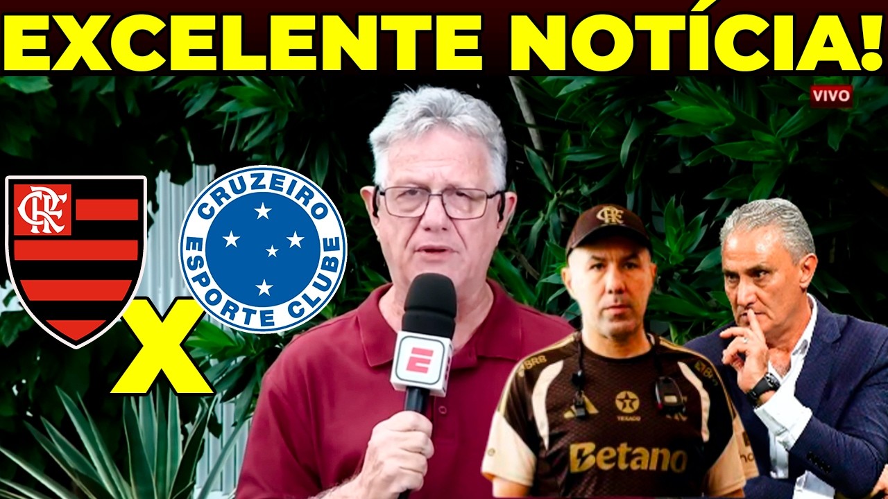 ACABOU DE SAIR! CICERO TROUXE  INFORMAÇÕES EXCELENTES DO FLAMENGO!QUARTA DE NOVIDADES NO MENGÃO HOJE