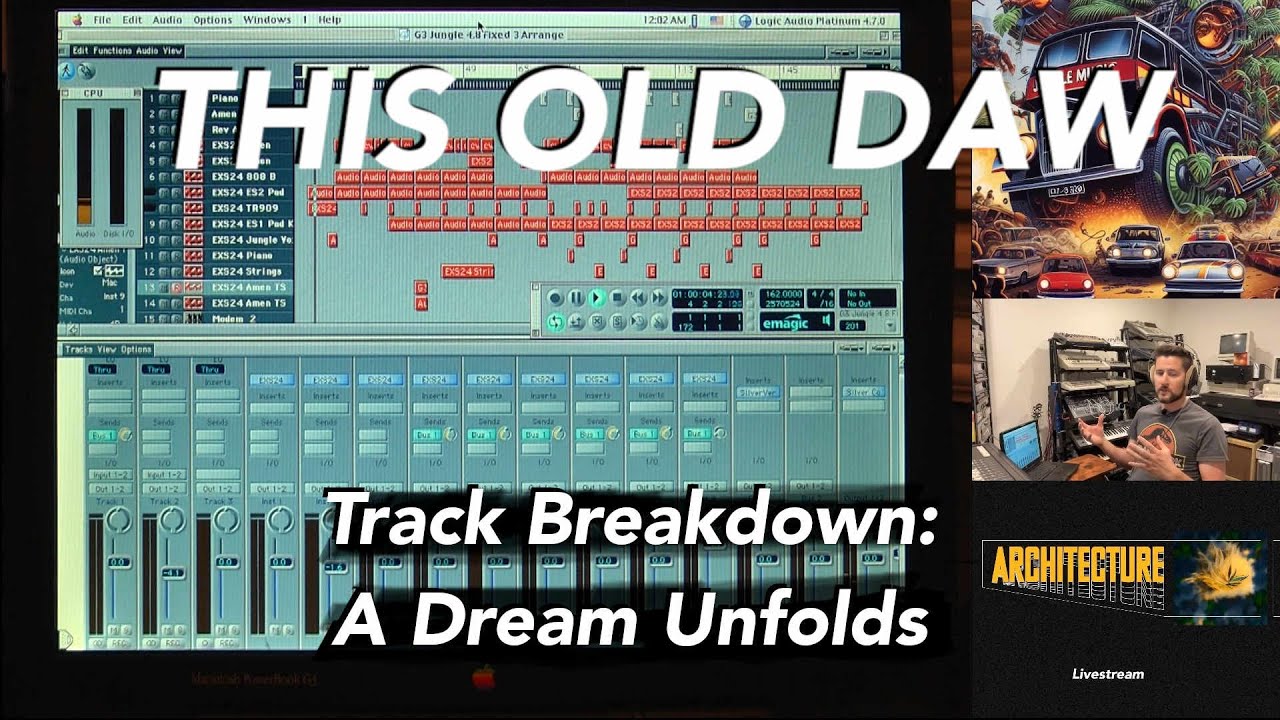 This Old DAW  - Track Breakdown  - A Dream Unfolds (Powerbook G3 Jungle)