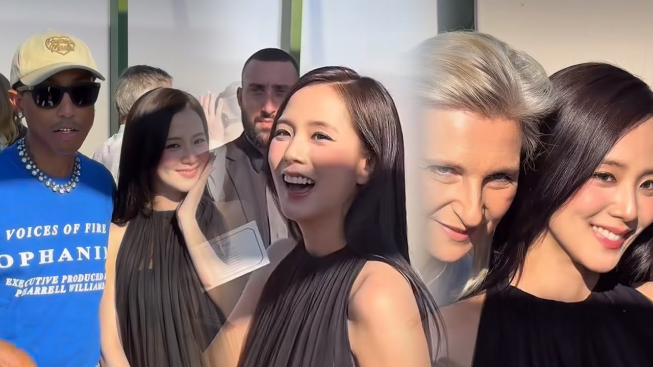 Джису из BLACKPINK на показе Dior осень-зима 2026 в Париже 🥹 Наша очаровательная королева Dior 😍