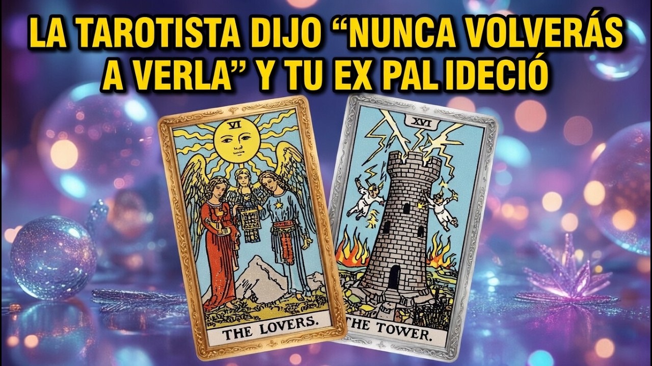 LA TAROTISTA DIJO “NUNCA VOLVERÁS A VERLA” Y TU EX PALIDECIÓ! Tarot Interactivo Amor