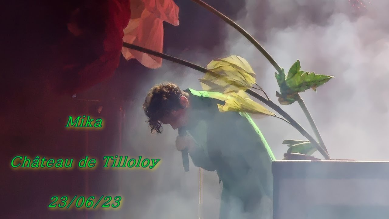 #mika Les meilleurs moments du concert de Mika au Château de Tilloloy le 23/06/23