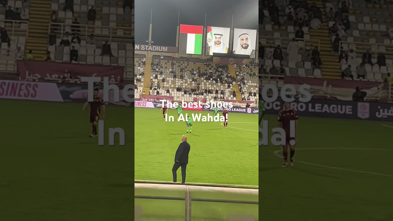 The best shoes in Al Wahda! #uaefootball #football #fyp #shortsvideo #alwahda
