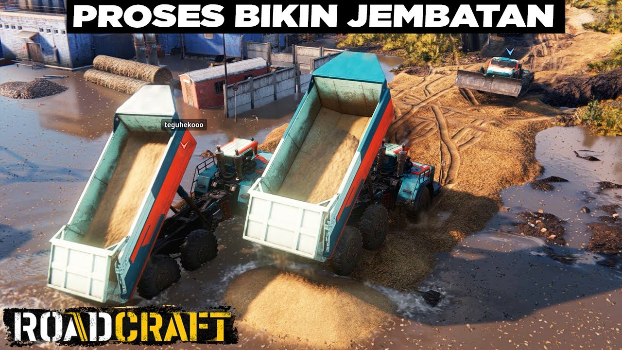 Penghantar Pasir... Kuli Makasar Selalu Ada Aja Gebrakannya 😅😅 RoadCraft Indonesia