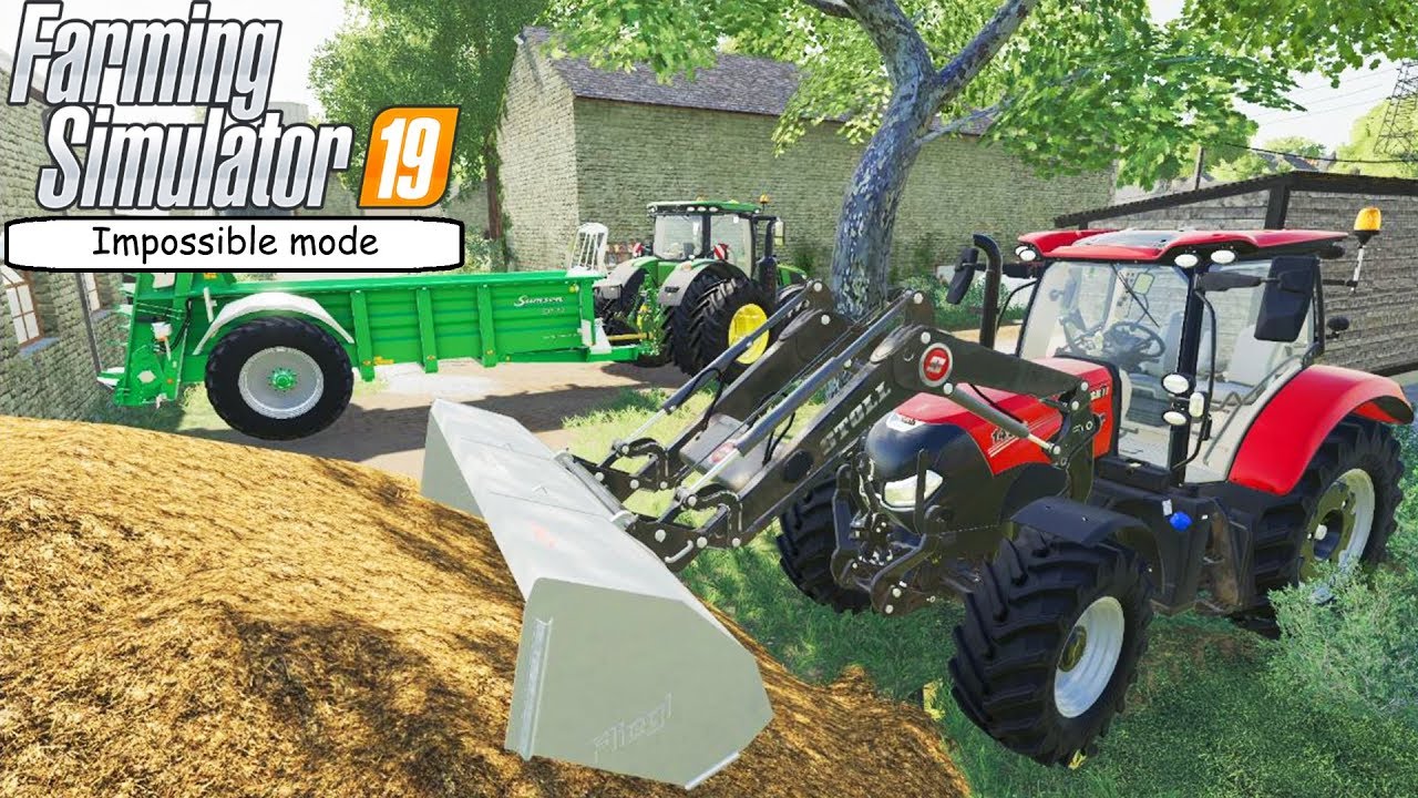 Spreading manure, Chaff harvest ★ Farming Simulator 2019 Timelapse ★ Old Streams farm ★ Episode 35