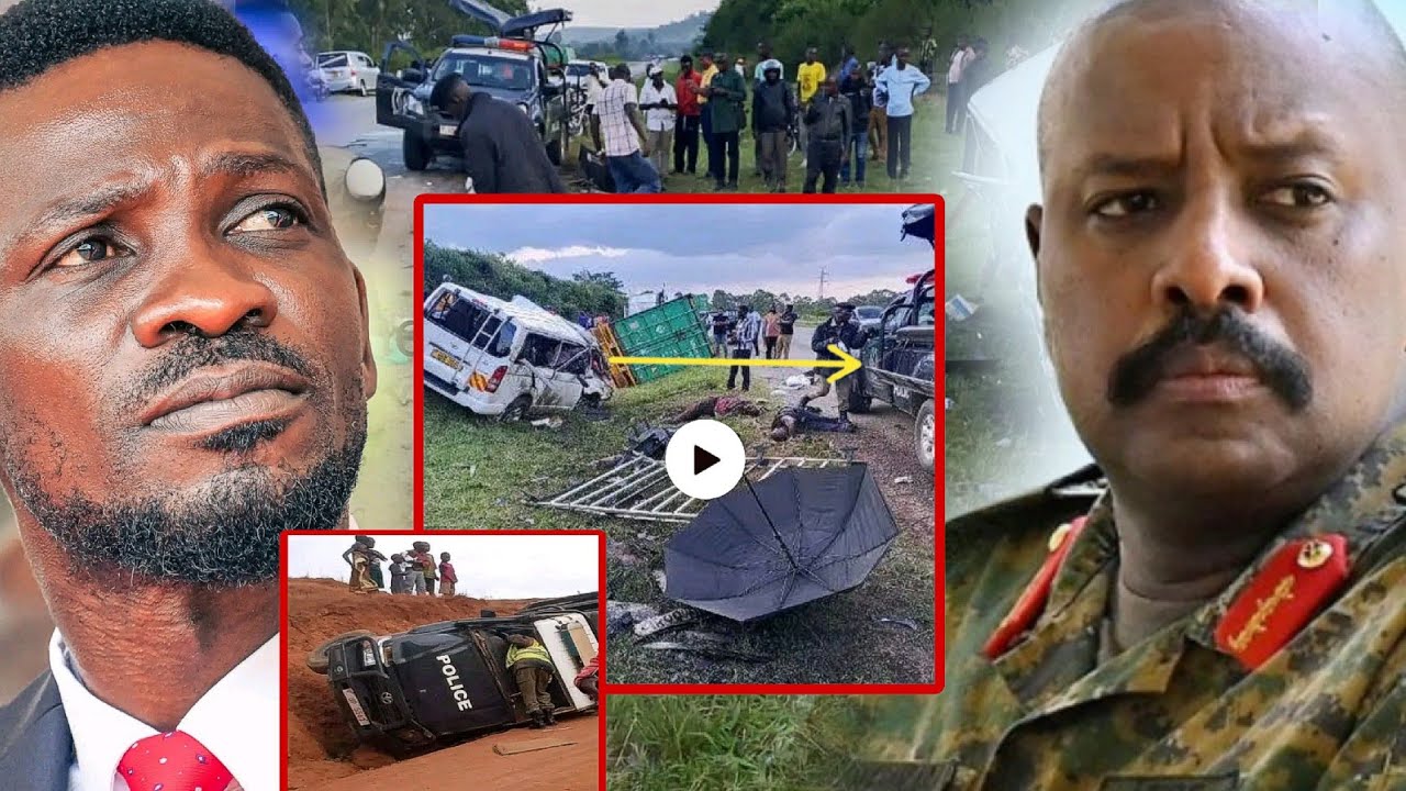 Gen muhoozi Wuuno/! Aguude kwa Accident 8 bafudde kitalo Bobi wine Akikoze ekidako bibino 