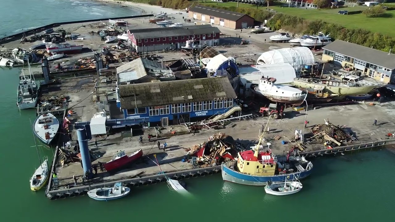 Rødvig havn efter stormfloden 20-10-2023