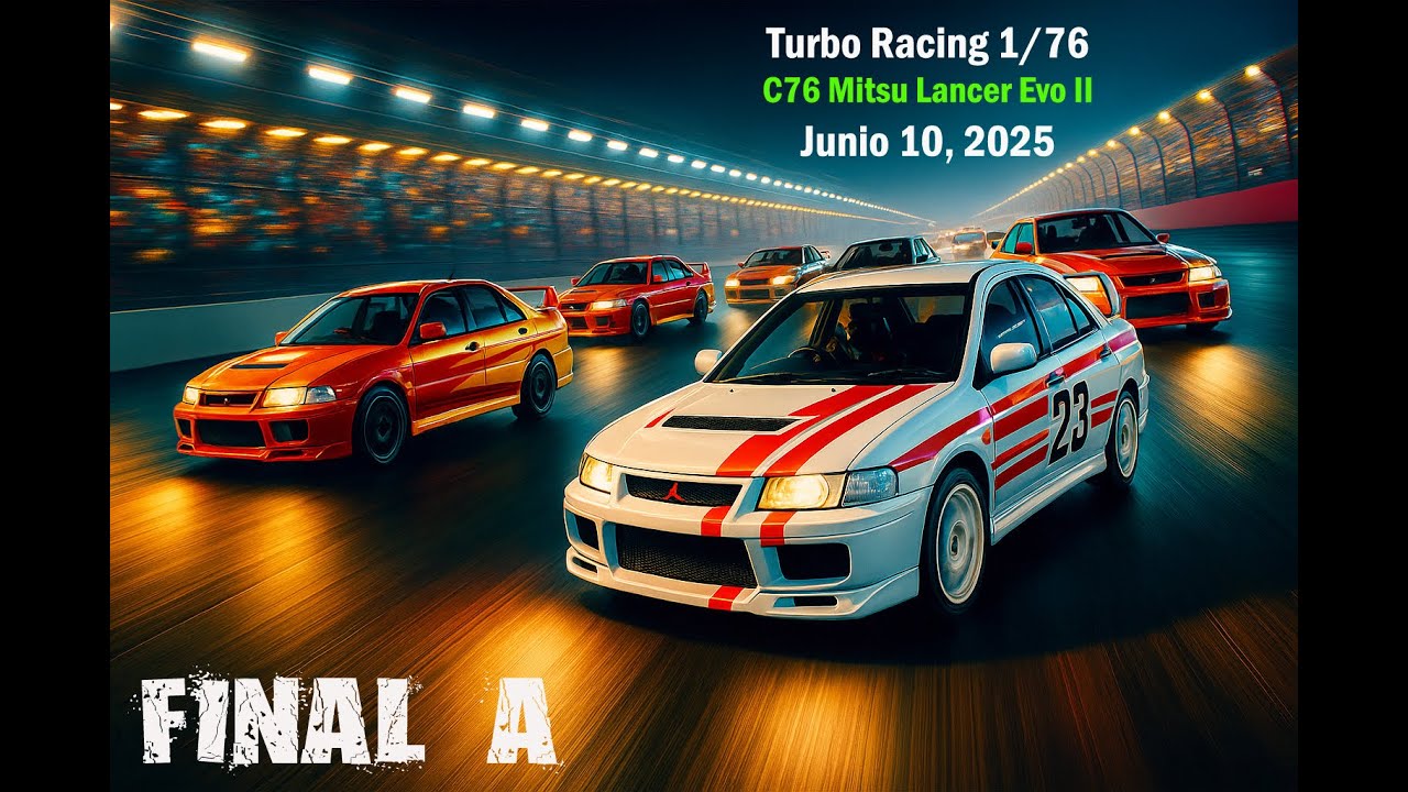 Turbo Racing 1/76 (07) Final A C76 LANCER EVO - Junio 10, 2025