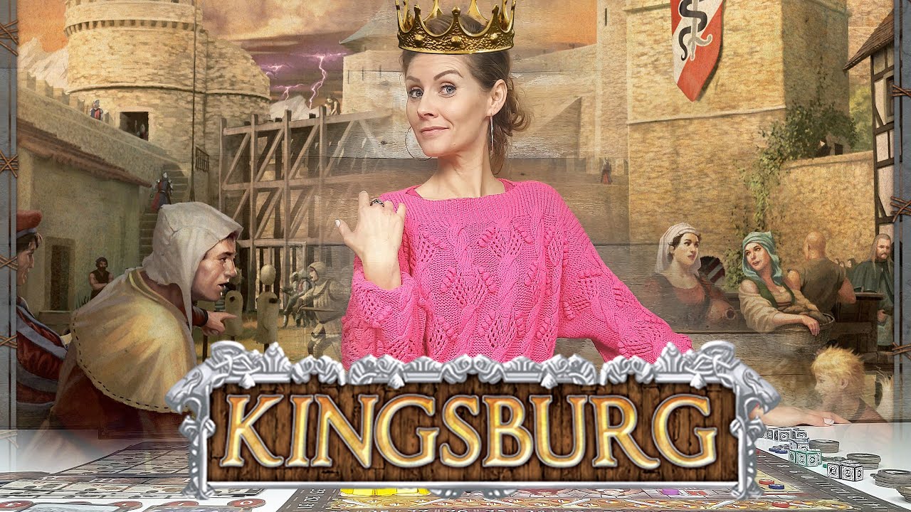 KINGSBURG - Jak za króla Sasa. Jedz, pij i popuszczaj pasa │Recenzja │ Zasady │ gra planszowa