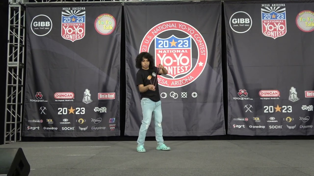 Andres Ojeda &mdash; 7th &mdash; Ages 13 to 17 &mdash; National YoYo Contest 2023