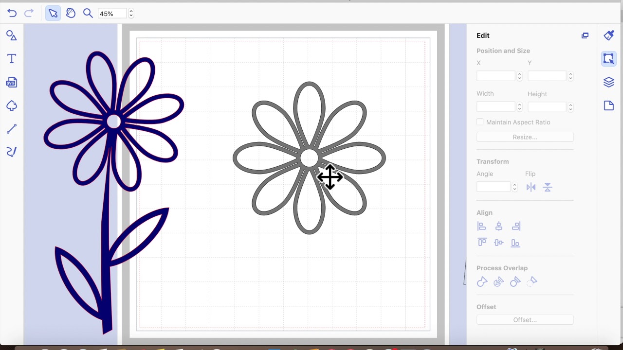 brother scan n cut tutorials contemporary daisy flower