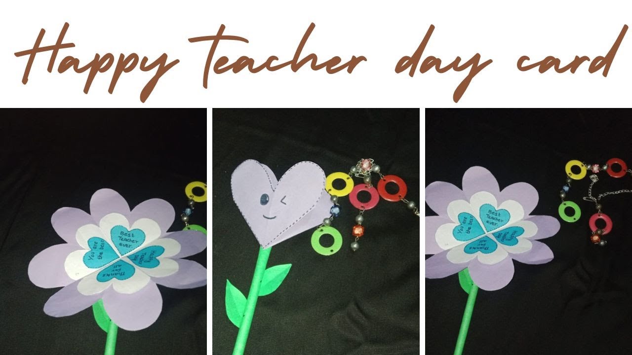 How to make Beautiful Paper Flower || Flower gift idea handmade easy || Teacher's Day Craft