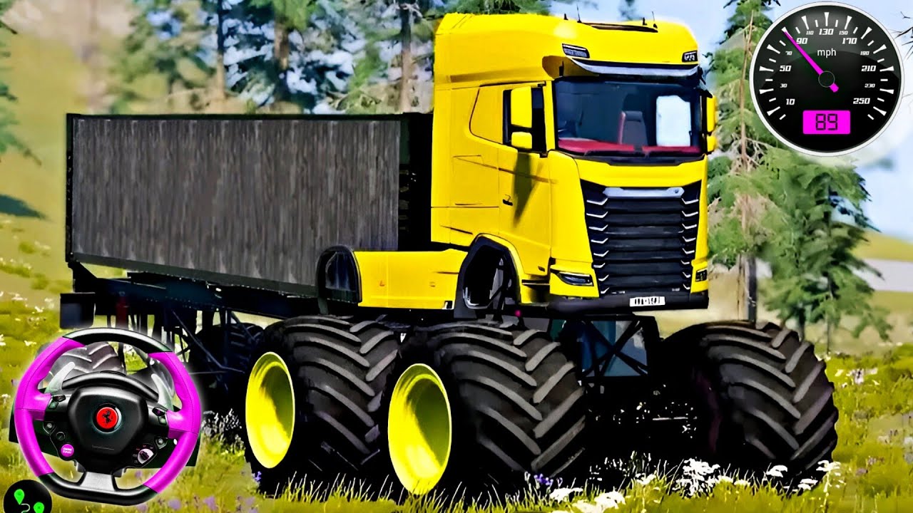 Mega Ramp Monster Truck Stunt Simulator-3D! Monster Truck Off Road Game! Android GamePlay #6 #mythXn