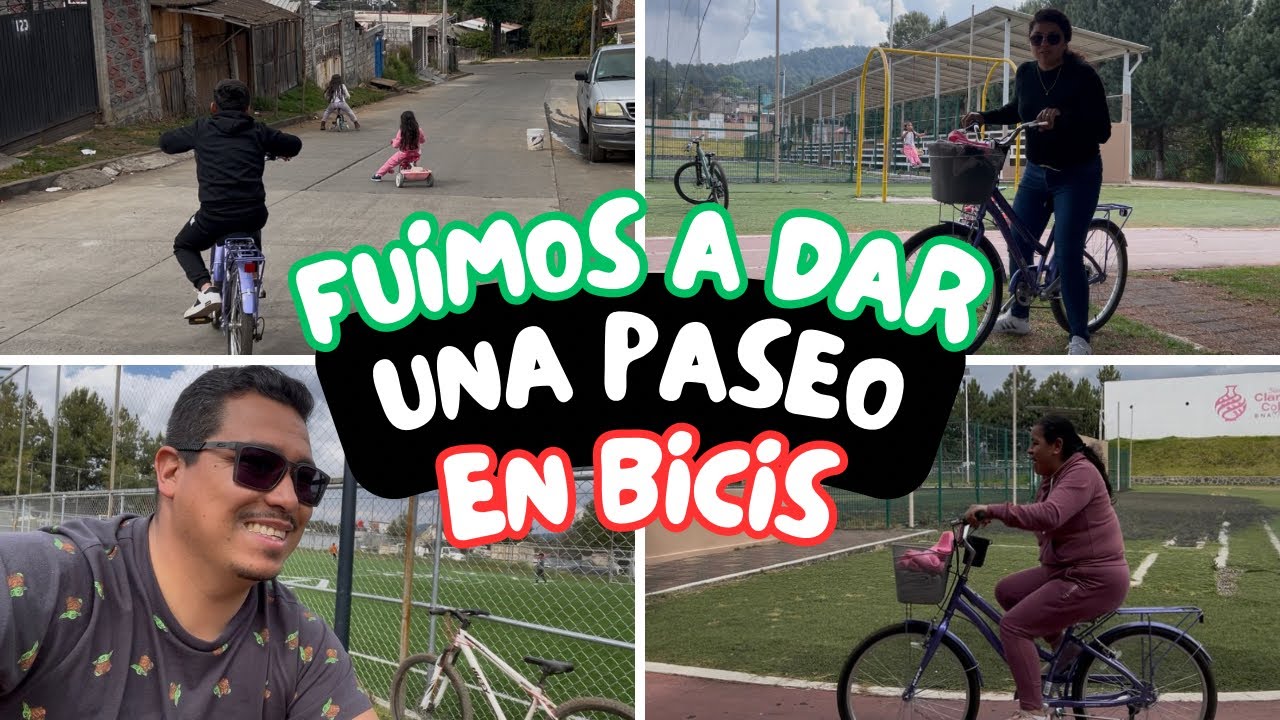 YA HACIA FALTA HACER EJERCICIO, FUIMOS POR PRIMERA VEZ A LA UNIDAD DEPORTIVA DE SANTA CLARA