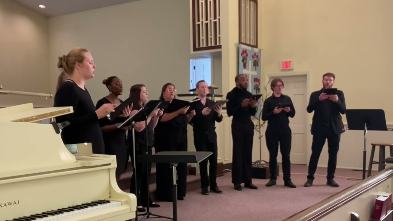 Love Bade Me Welcome - David Hurd (SATB)