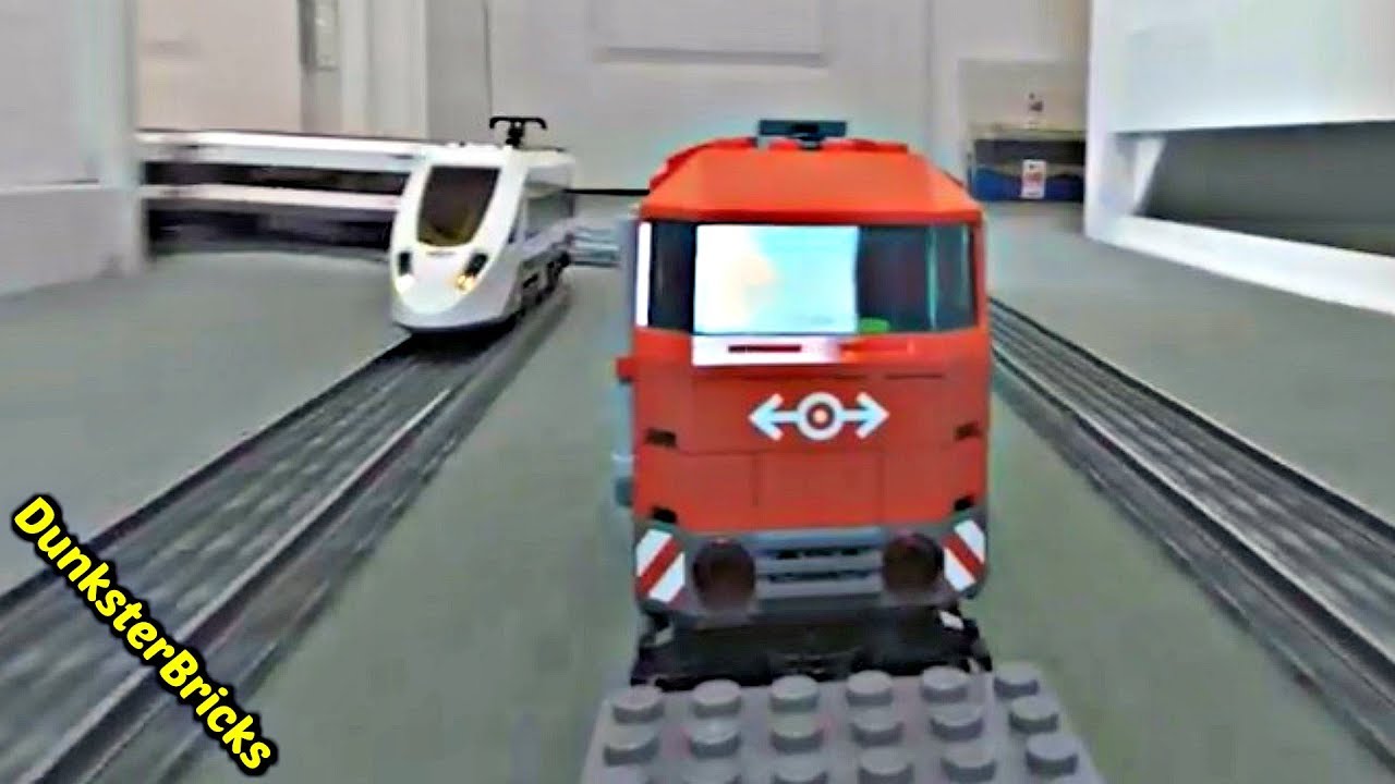 LEGO Heavy Haul Train (60098) 360 VR Ridealong!  GoPro Fusion in 4K!