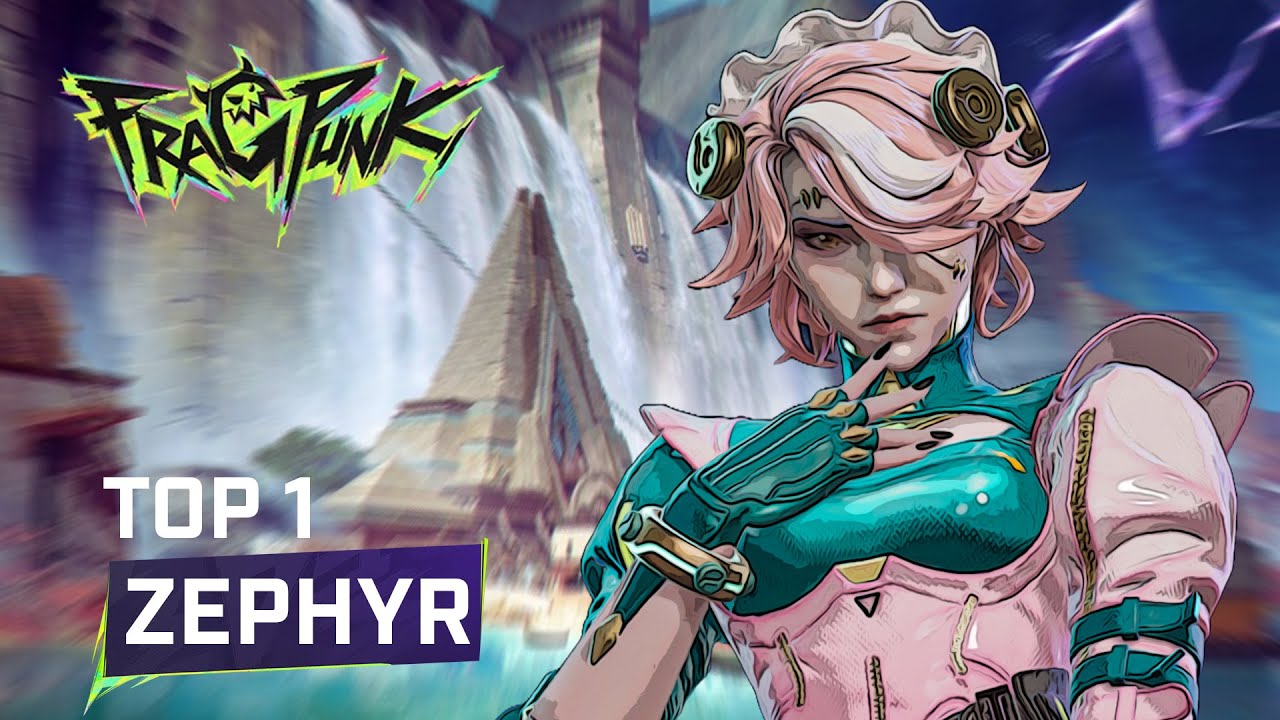 TOP #1 GLOBAL ZEPHYR ! alster2323 - FRAGPUNK PRO GAMEPLAY
