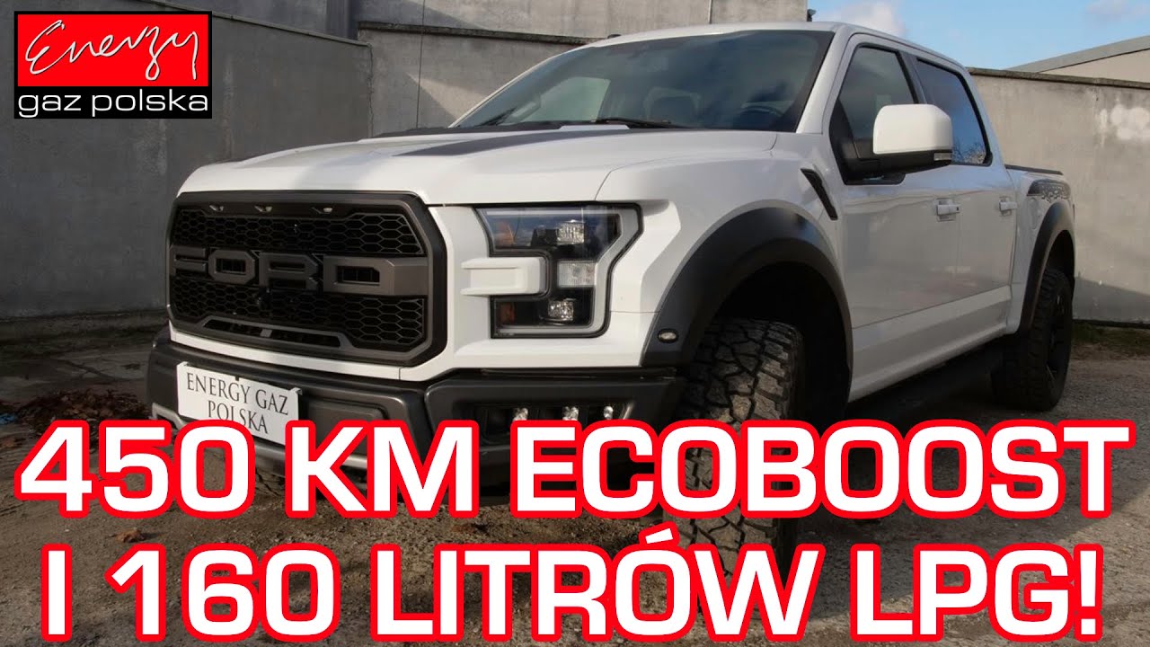 Ford F150 RAPTOR 3.5 EcoBoost 450KM 2019r bezpośredni wtrysk gaz LPG! Montaż LPG Energy Gaz Polska!