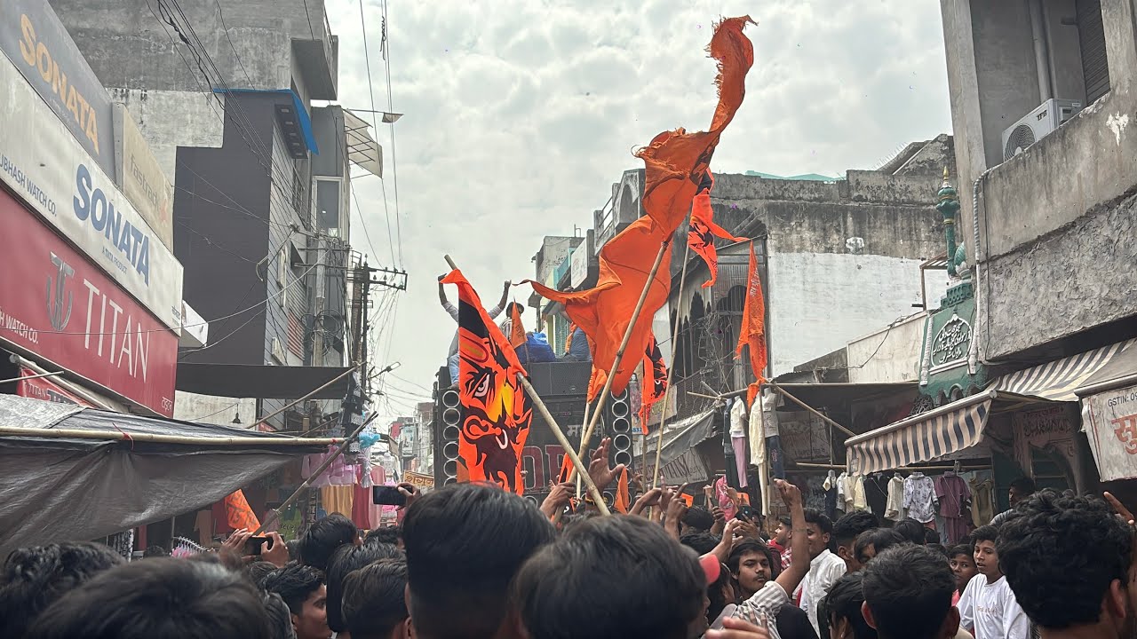 हिंदू नववर्स शोभा यात्रा में Dj Rudra Mbd ने Badaun Ka System Hang ✨