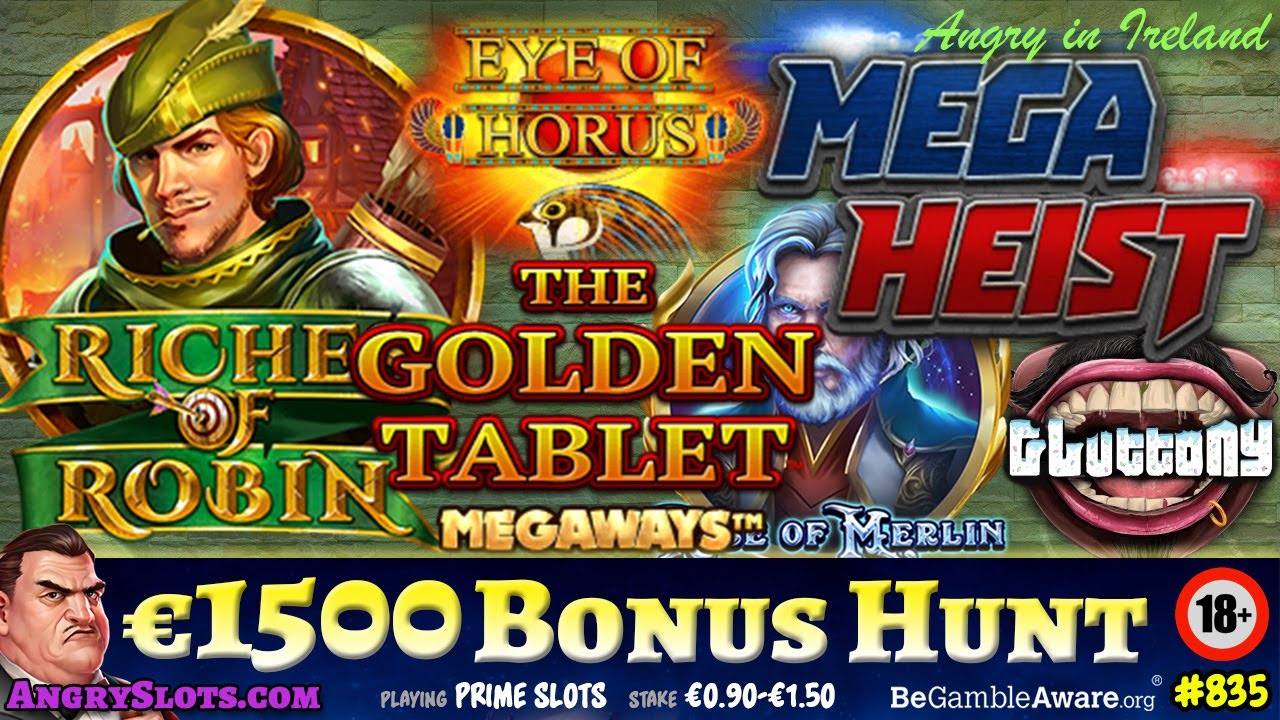 &euro;1500 SLOTS BONUS HUNT - 5-scatter Kong Megaways, Outlaw Enhanced, 4 Secret Pyramids & more