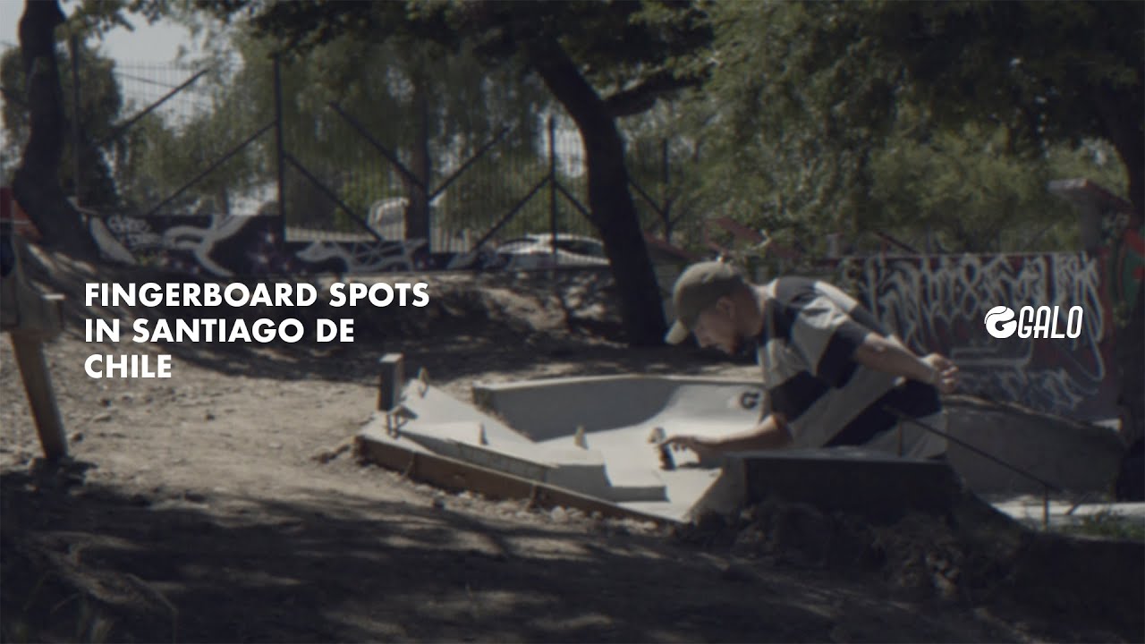 Fingerboard spots - Santiago de Chile / Galo Fingerboard Nov 2024