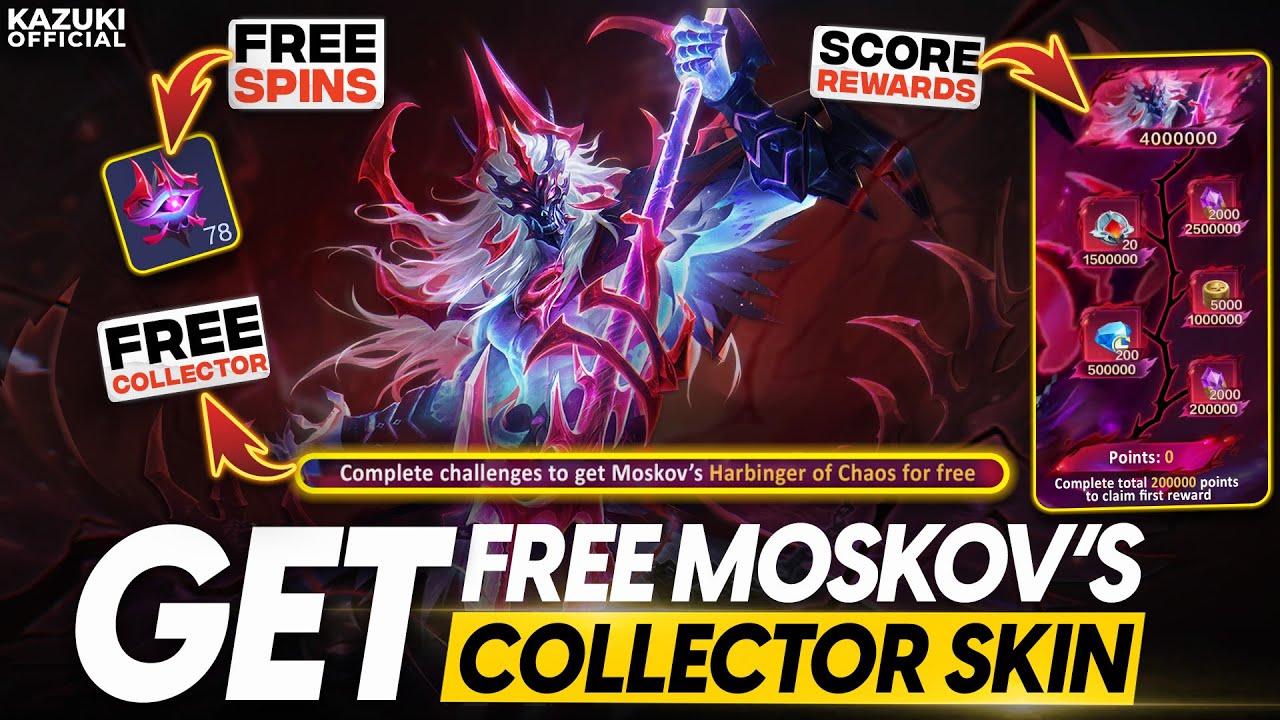 HOW TO GET MOSKOV'S COLLECTOR SKIN FOR FREE!