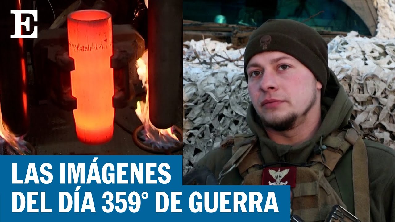 Un grupo de militares ucranios luchan contra las tropas rusos en Donetsk | EL PA&Iacute;S