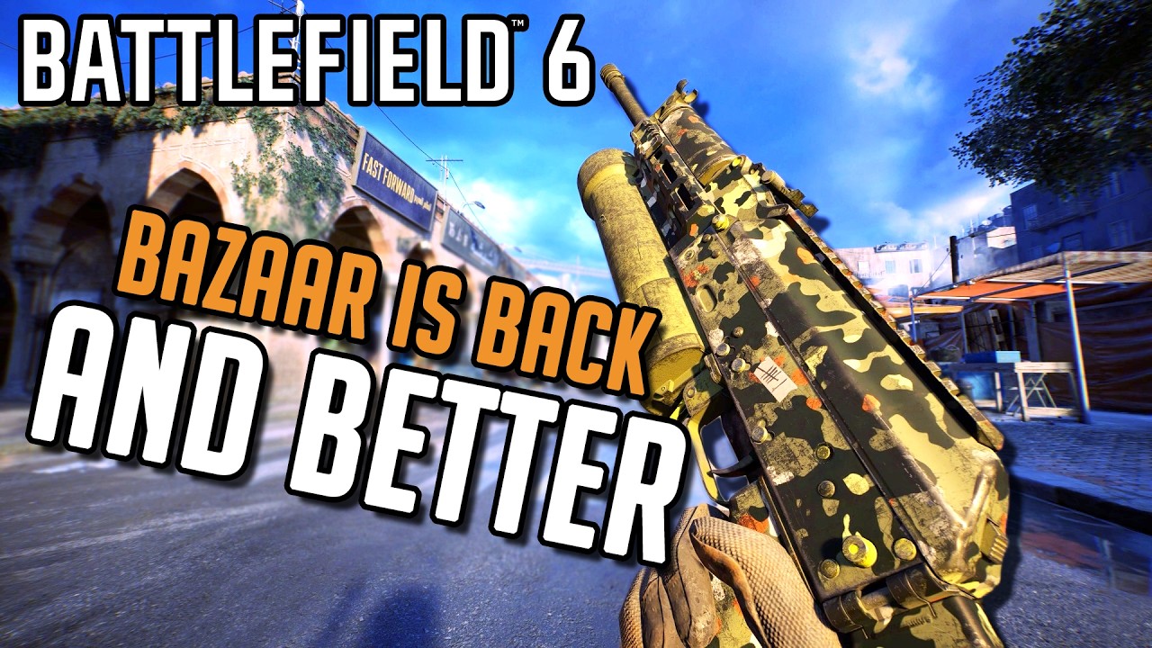 BAZAAR возвращается! &mdash; Новая карта Battlefield 6 &mdash; это огромная победа!