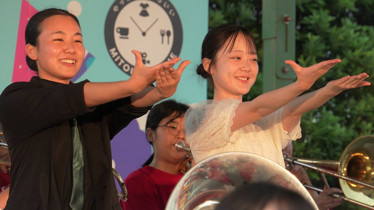 大成女子高等学校吹奏楽部 ミトウチなつまつり ＠イオンモール水戸内原　230820