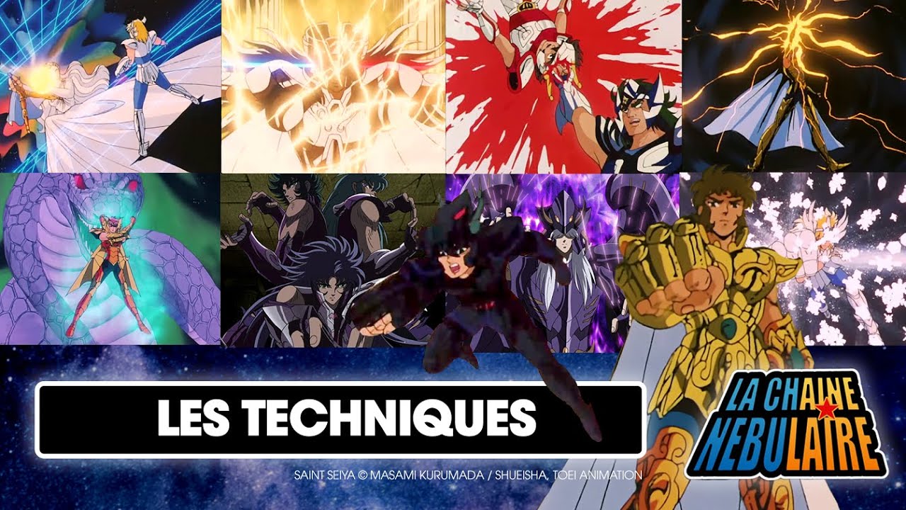 Les techniques dans Saint Seiya