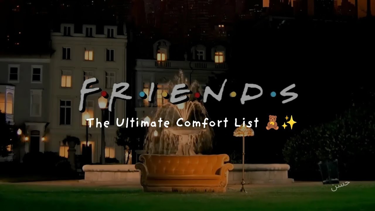 The Ultimate FRIENDS Comfort Episode Guide | Smile, Cry & Laugh 🧸✨...............#Friends #Sitcom