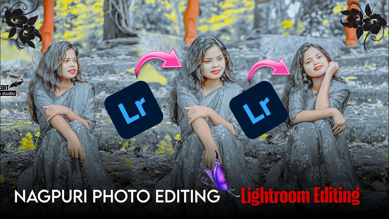 Nagpuri photo editing kaise kare // lightroom se sikhe trending photo editing aasan tarika 2025