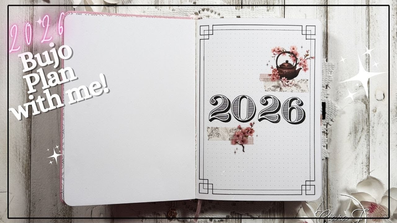 Как создать свой ежедневник Bullet Journal на 2026 год