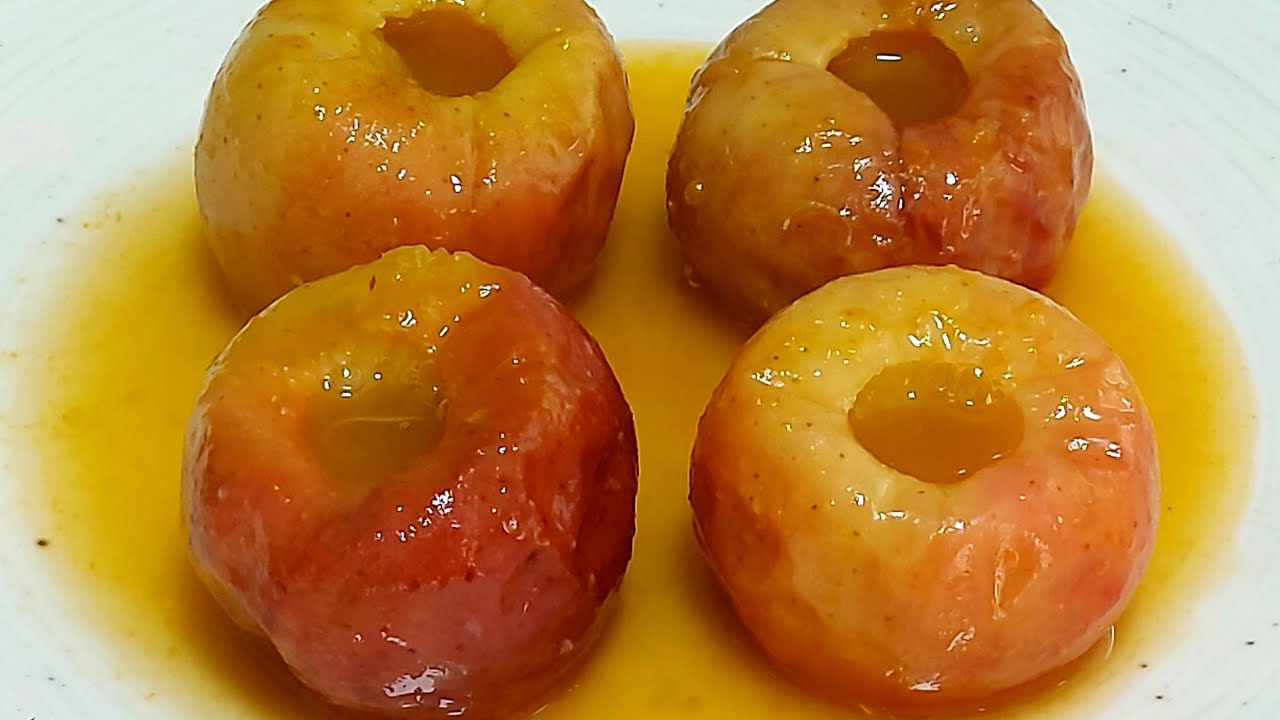 🍎🍏MANZANAS ASADAS AL MICROONDAS🔌❌️ SIN AZÚCAR EN 10 MINUTOS // BEATRIZ COCINA