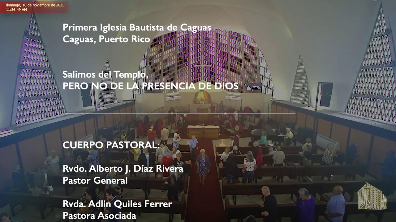 Domingo, 16 de noviembre de 2025 | Predica: Rvda. Adlin Quiles Ferrer