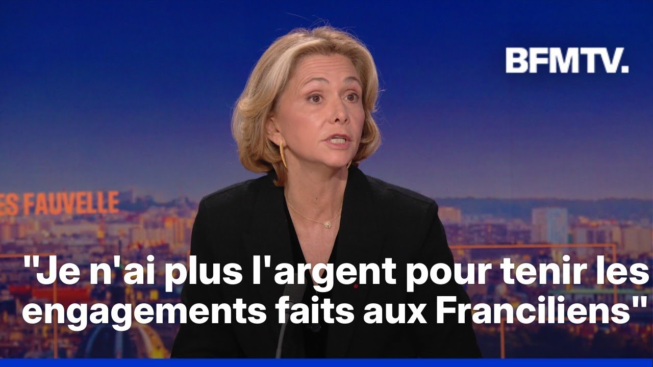 Budget, primaire &agrave; droite, transports... L'interview en int&eacute;gralit&eacute; de Val&eacute;rie P&eacute;cresse