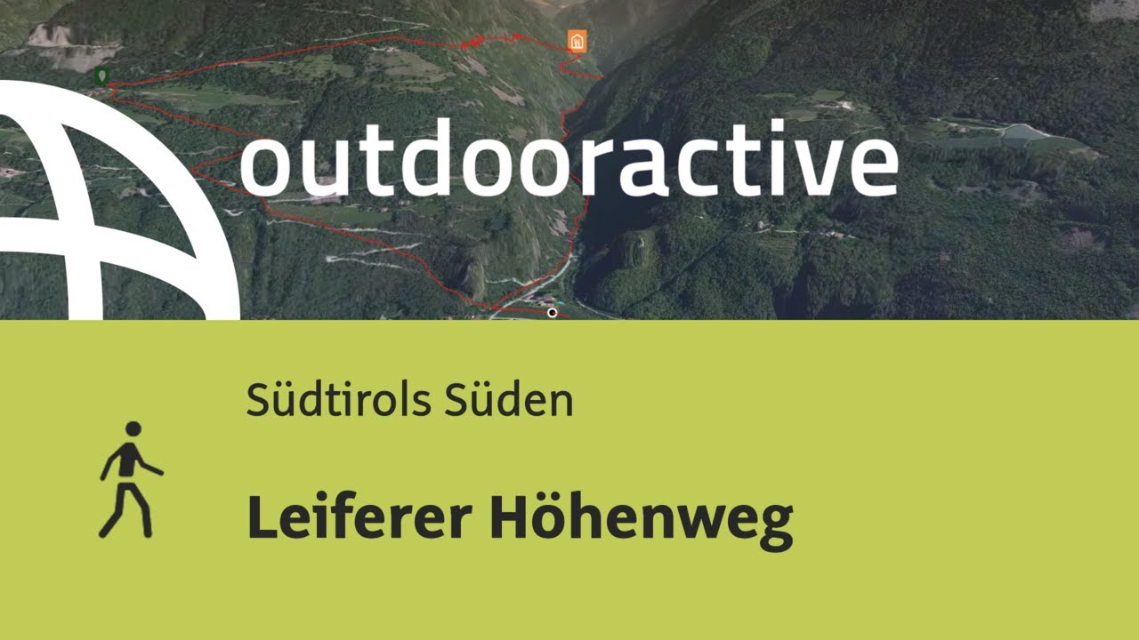 Wanderung in S&uuml;dtirols S&uuml;den: Leiferer H&ouml;henweg