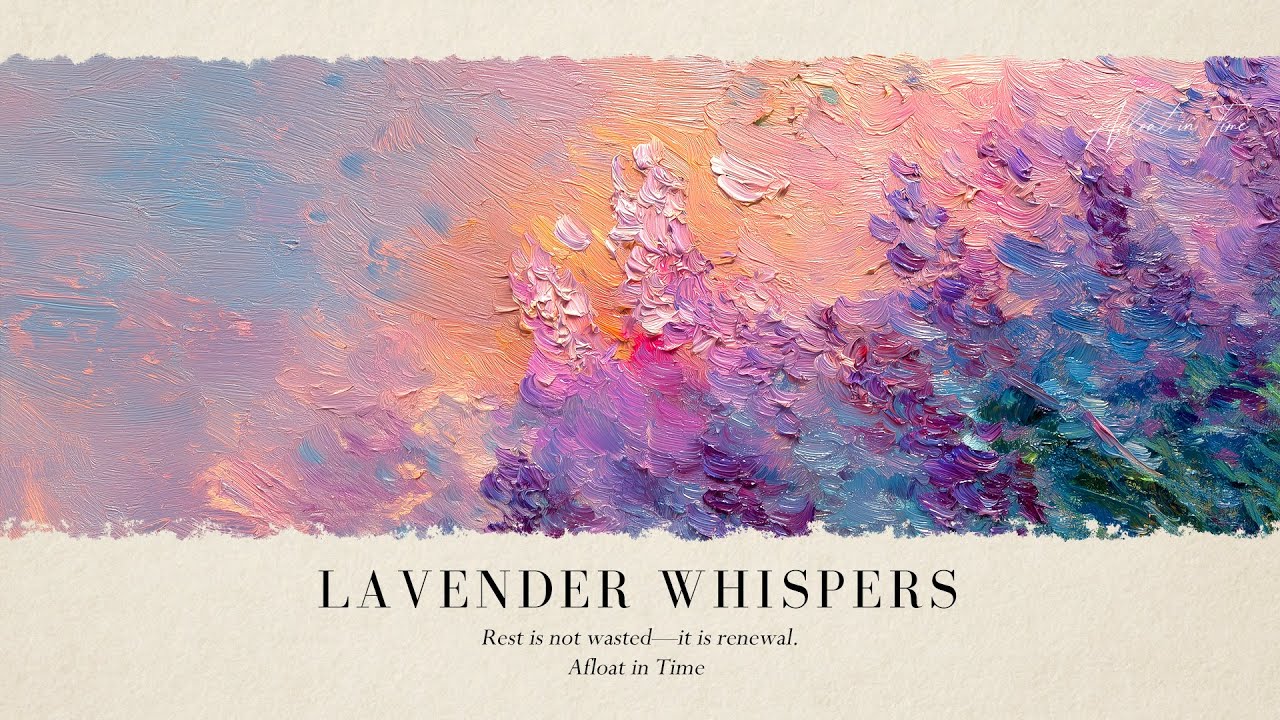 💜🌼 Lavender Whispers | Peaceful Piano Music for Relaxation, Focus, Reading, Study & Inner Calm
