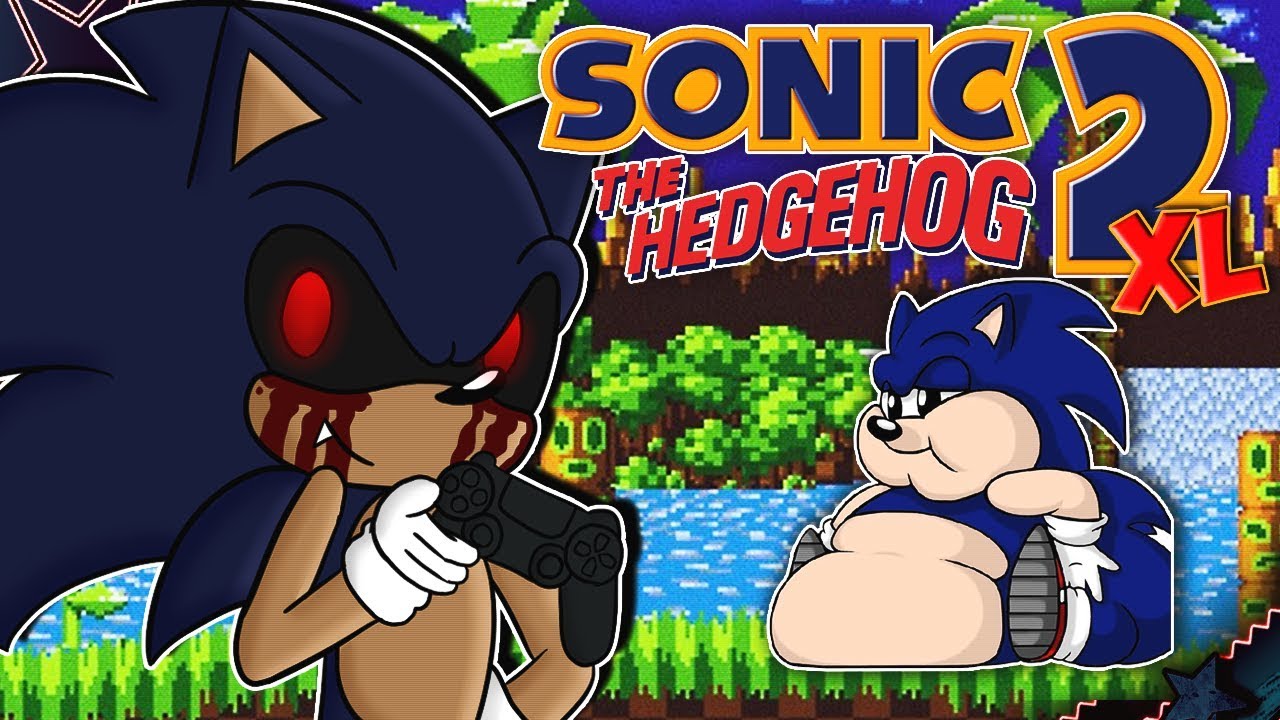 Sonic.EXE играет в Sonic XL! - ПОТРЯСАЮЩАЯ ИГРА!!