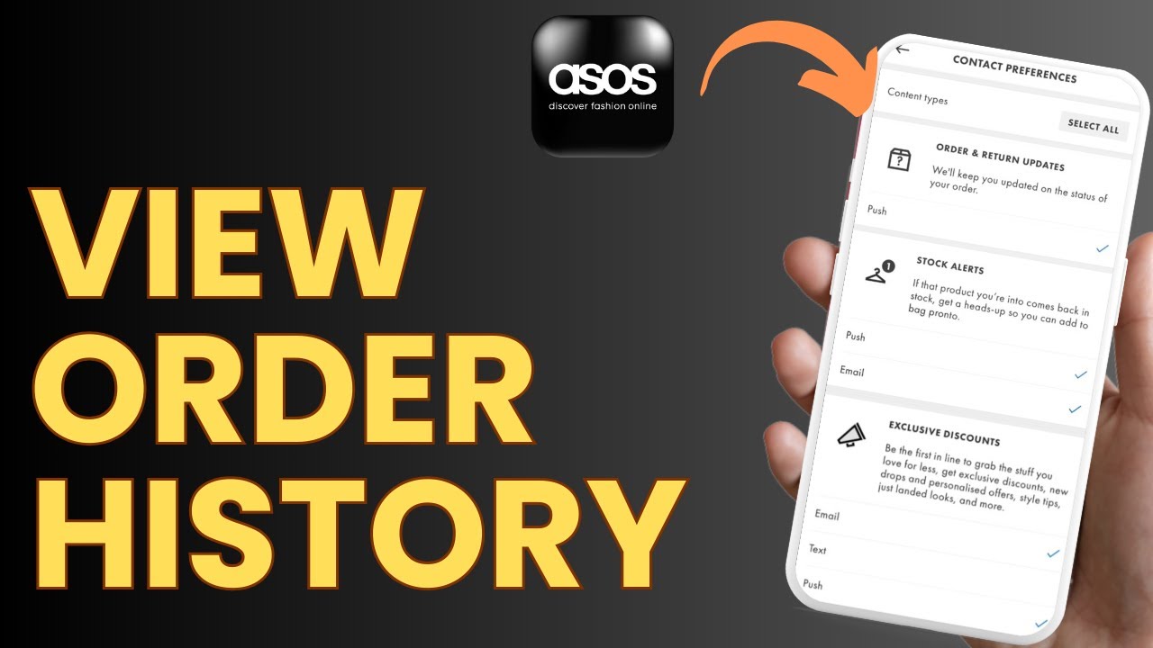How to View ASOS Order History & Receipts