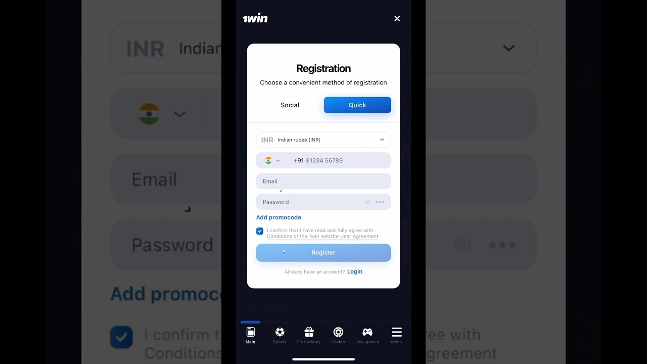 1WIN PROMO CODE - BTCODE22 | FREE 500% BONUS AND 30% CASHBACK | REVIEW