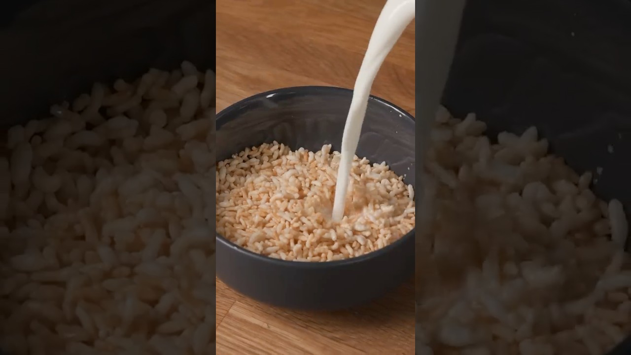 2-Ingredient Magic: Crispy Rice Cereal Made Easy!