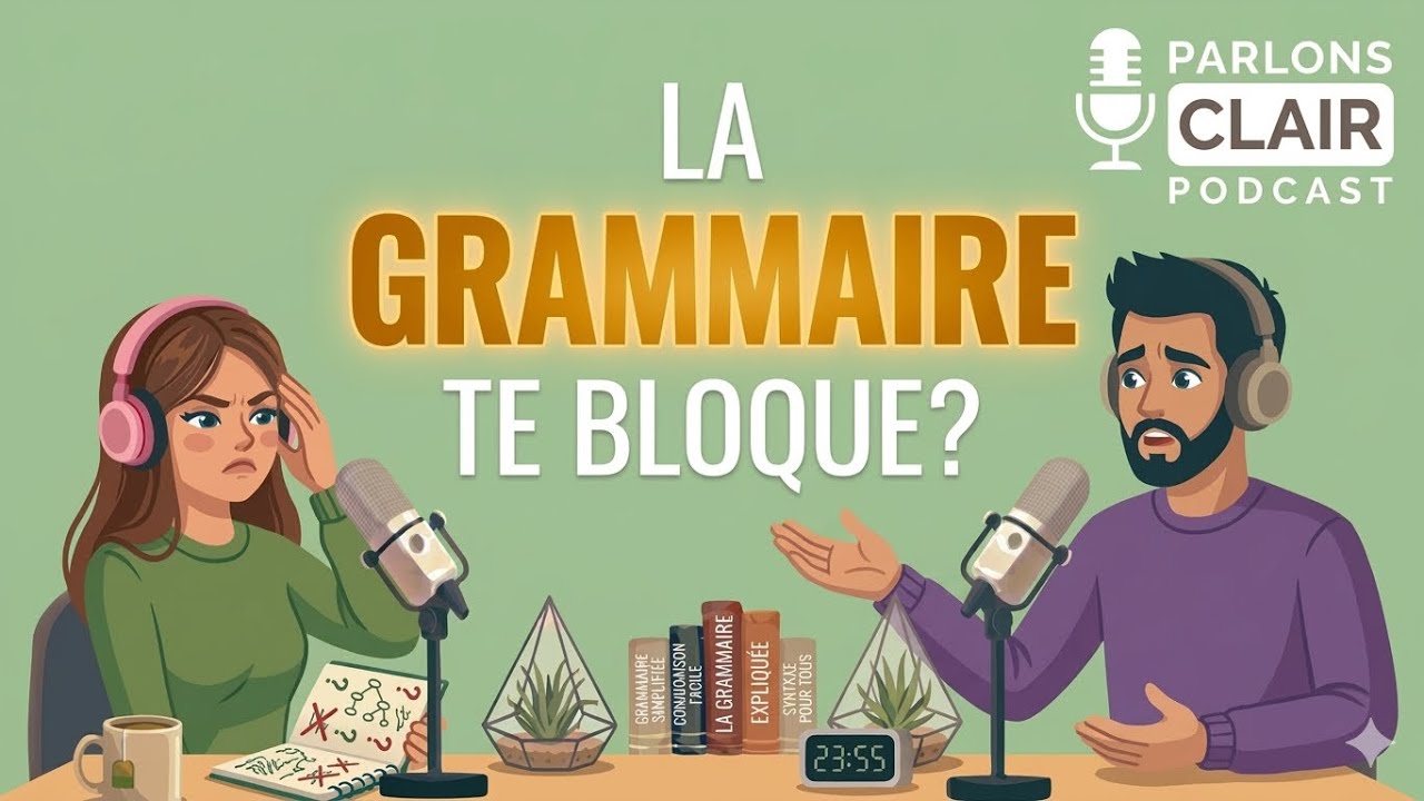 Pourquoi trop de grammaire te bloque? 