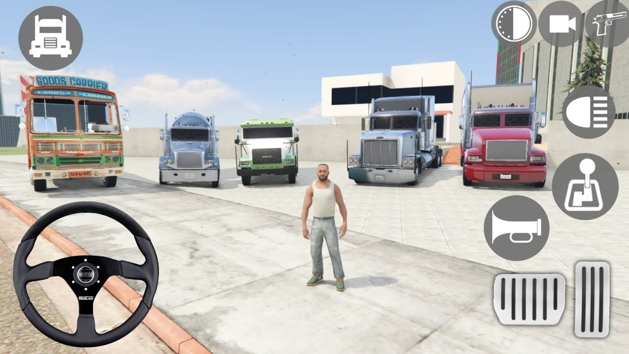 😱 Franklin Purchase All New Trucks - INDIAN BIKE DRIVING 3D