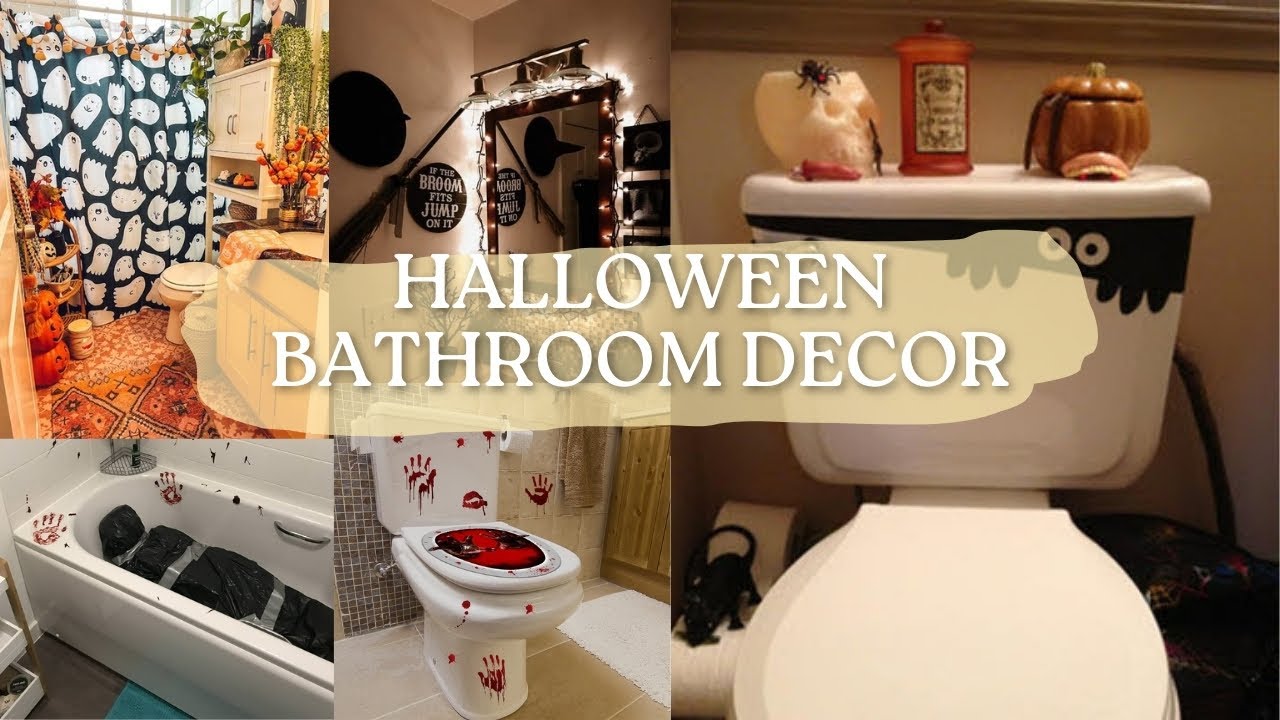 151+ Halloween Bathroom Decorations Ideas 2025 | Shower Curtains, Bath Decor & Accessories