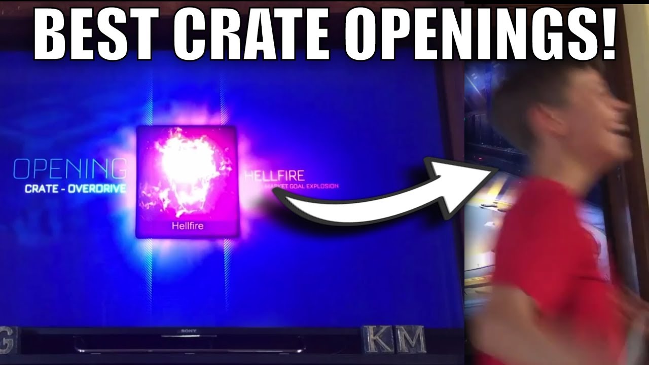 BEST CRATE OPENINGS IN ROCKET LEAGUE! (COMPILATION 4)